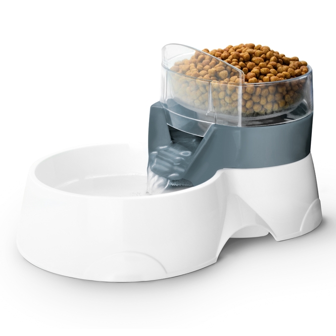 EBI Pet Feeder 2in1 - Grau â Bild 2
