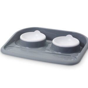Savic Futterstation Butler grau - 2x 300ml