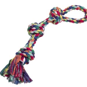 Nobby Rope Toy doppelt - 3 Knoten